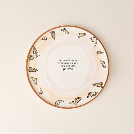 Evidea Kitchen Sicilia Pizza Tabağı - Renkli - 30 cm