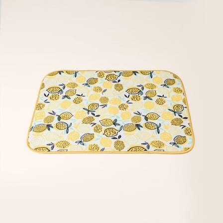 Evidea Soft Limon Desenli Bulaşık Kurutma Örtüsü - Renkli - 35x45 cm