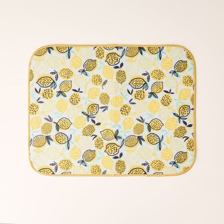 Evidea Soft Limon Desenli Bulaşık Kurutma Örtüsü - Renkli - 35x45 cm