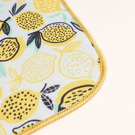 Evidea Soft Limon Desenli Bulaşık Kurutma Örtüsü - Renkli - 35x45 cm