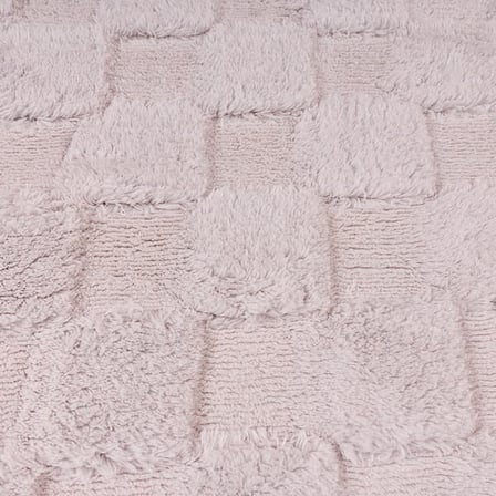 Evidea Soft Simirna Kare 2'li Banyo Paspası - Gri - 60x100 cm + 50x60 cm
