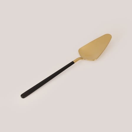 Evidea Kitchen Raya Servis Spatulası - Gold / Siyah