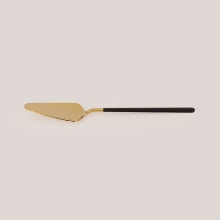 Evidea Kitchen Raya Servis Spatulası - Gold / Siyah