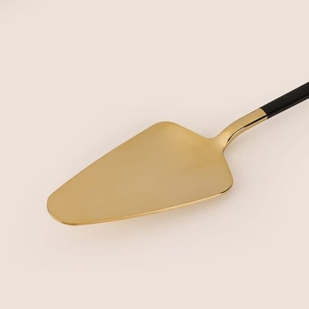 Evidea Kitchen Raya Servis Spatulası - Gold / Siyah