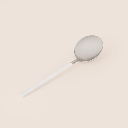 Evidea Kitchen Raya Servis Kepçesi - Platin / Beyaz