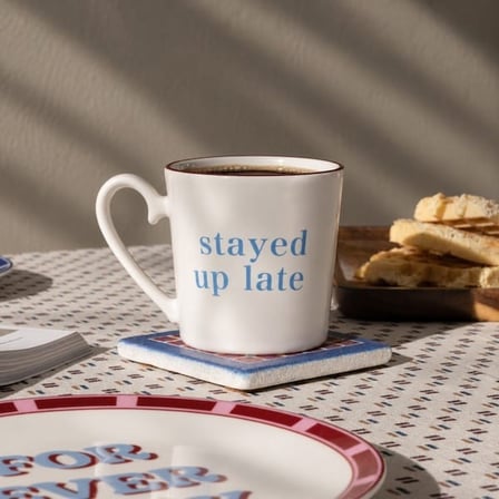 Evidea Kitchen Stayed Up Late Kupa - Renkli - 290 ml