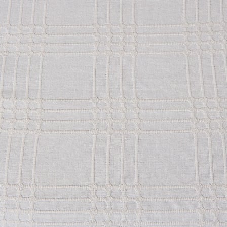 Evidea Soft Püsküllü Koltuk Örtüsü - Ekru - 90x210 cm
