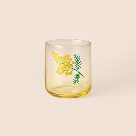 Rakle Siena Kahve Yanı Su Bardağı - Renkli - 280 ml