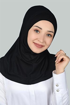 İkili Set Pratik Eşarp Hazır Türban ve Hijab Tesettür Bonesi