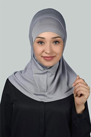 İkili Set Pratik Eşarp Hazır Türban ve Hijab Tesettür Bonesi