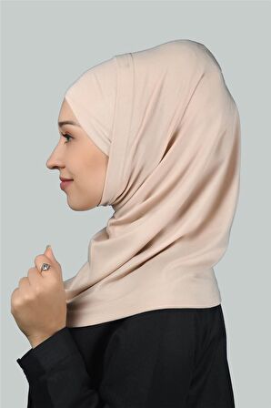 İkili Set Pratik Eşarp Hazır Türban ve Hijab Tesettür Bonesi
