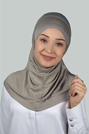 İkili Set Pratik Eşarp Hazır Türban ve Hijab Tesettür Bonesi