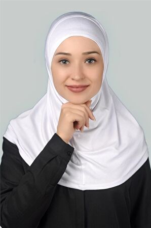 Hazır Türban Pratik Eşarp Tesettür Hijab - Namaz Örtüsü
