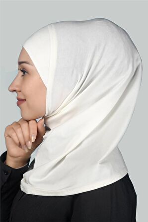 Hazır Türban Pratik Eşarp Tesettür Hijab - Namaz Örtüsü