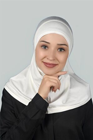 Hazır Türban Pratik Eşarp Tesettür Hijab - Namaz Örtüsü