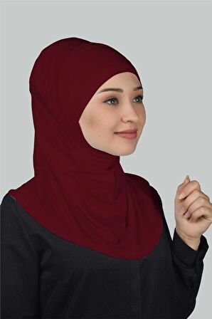 İkili Set Pratik Eşarp Hazır Türban ve Hijab Tesettür Bonesi
