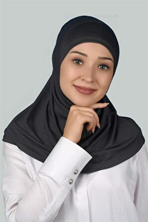 Hazır Türban Pratik Eşarp Tesettür Hijab - Namaz Örtüsü