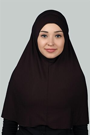 Hazır Türban Pratik Eşarp Tesettür Hijab - Namaz Örtüsü (XL)