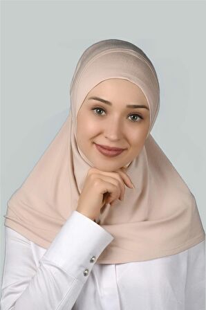 Hazır Türban Pratik Eşarp Tesettür Hijab - Namaz Örtüsü