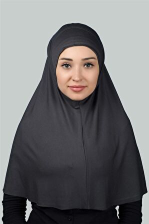 Hazır Türban Pratik Eşarp Tesettür Hijab - Namaz Örtüsü (XL)