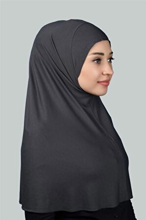 Hazır Türban Pratik Eşarp Tesettür Hijab - Namaz Örtüsü (XL)