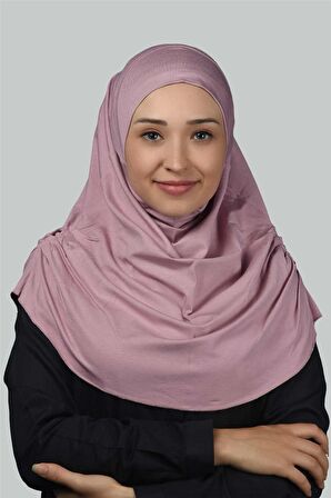 Hazır Türban Büzgülü Pileli Pratik Eşarp Tesettür Hijab - Namaz Örtüsü