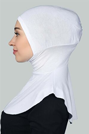 Kadın Tesettür Pratik Boyunluklu Hijab - Sporcu Bone