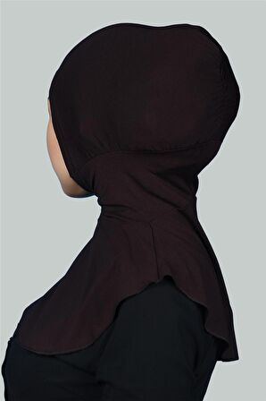 Kadın Tesettür Pratik Boyunluklu Hijab - Sporcu Bone