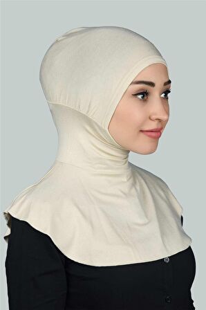 Kadın Tesettür Pratik Boyunluklu Hijab - Sporcu Bone