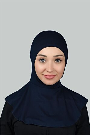 Kadın Tesettür Pratik Boyunluklu Hijab - Sporcu Bone