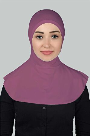 Kadın Tesettür Pratik Boyunluklu Hijab - Sporcu Bone