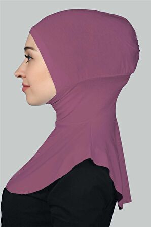 Kadın Tesettür Pratik Boyunluklu Hijab - Sporcu Bone