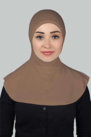 Kadın Tesettür Pratik Boyunluklu Hijab - Sporcu Bone
