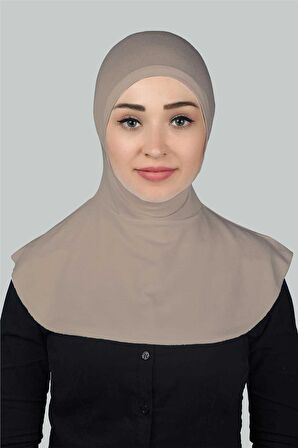 Kadın Tesettür Pratik Boyunluklu Hijab - Sporcu Bone