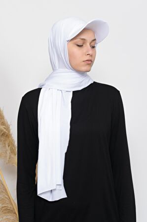 Pratik Şapkalı Likra Şal