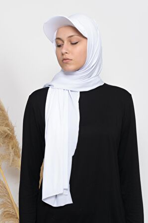 Pratik Şapkalı Likra Şal