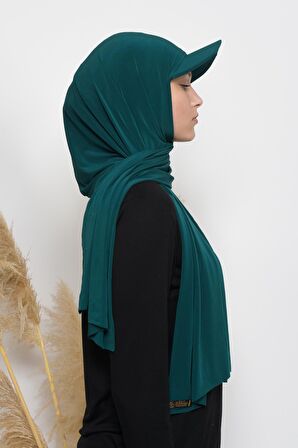 Pratik Şapkalı Likra Şal