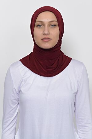 Çıtçıtlı Hazır Eşarp Hijap