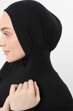 Uzun Kollu Boyunluklu Boneli Yarım Body