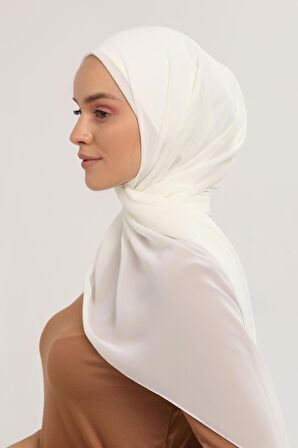 Hazır Pratik Lüks  Boru Boneli Şifon Şal