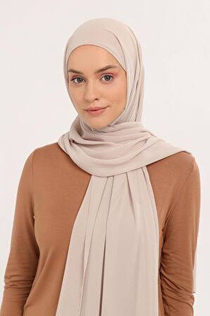 Hazır Pratik Lüks  Boru Boneli Şifon Şal