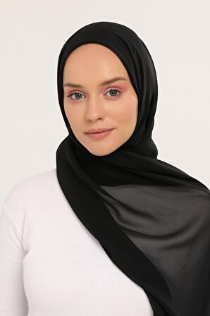 Hazır Pratik Lüks  Boyunluklu Boneli Şifon Şal