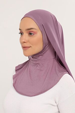 Hazır Pratik Lüks  Boyunluklu Boneli Şifon Şal
