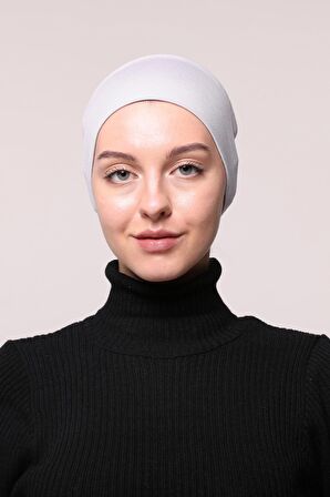 Kadın Penye Dikişsiz Tesettür Bandana Bone Spor Saç Bandı