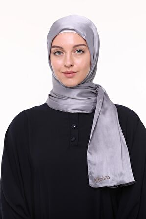 Kadın Düz Parlak Lüks Yoryo Saten Şifon Abiye Janjan Şal