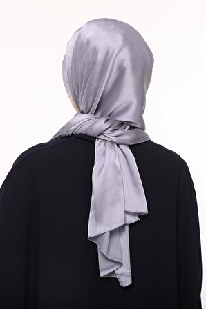 Kadın Düz Parlak Lüks Yoryo Saten Şifon Abiye Janjan Şal
