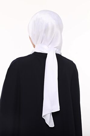 Kadın Düz Parlak Lüks Yoryo Saten Şifon Abiye Janjan Şal