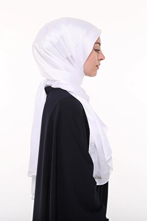 Kadın Düz Parlak Lüks Yoryo Saten Şifon Abiye Janjan Şal