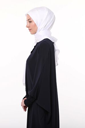 Kadın Düz Krep Saten Parlak Lüks Abiye Şal
