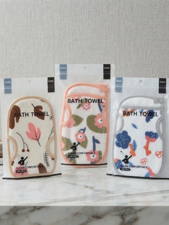 Mucit Home Yumuşak Banyo Kesesi Parmak Geçmeli Ölü Deri Arındırıcı Kese